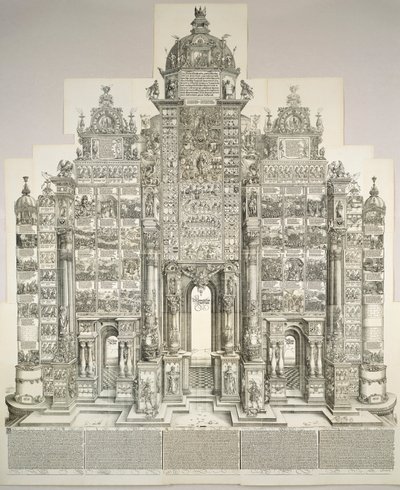 The Triumphal Arch of Maximilian by Albrecht Dürer